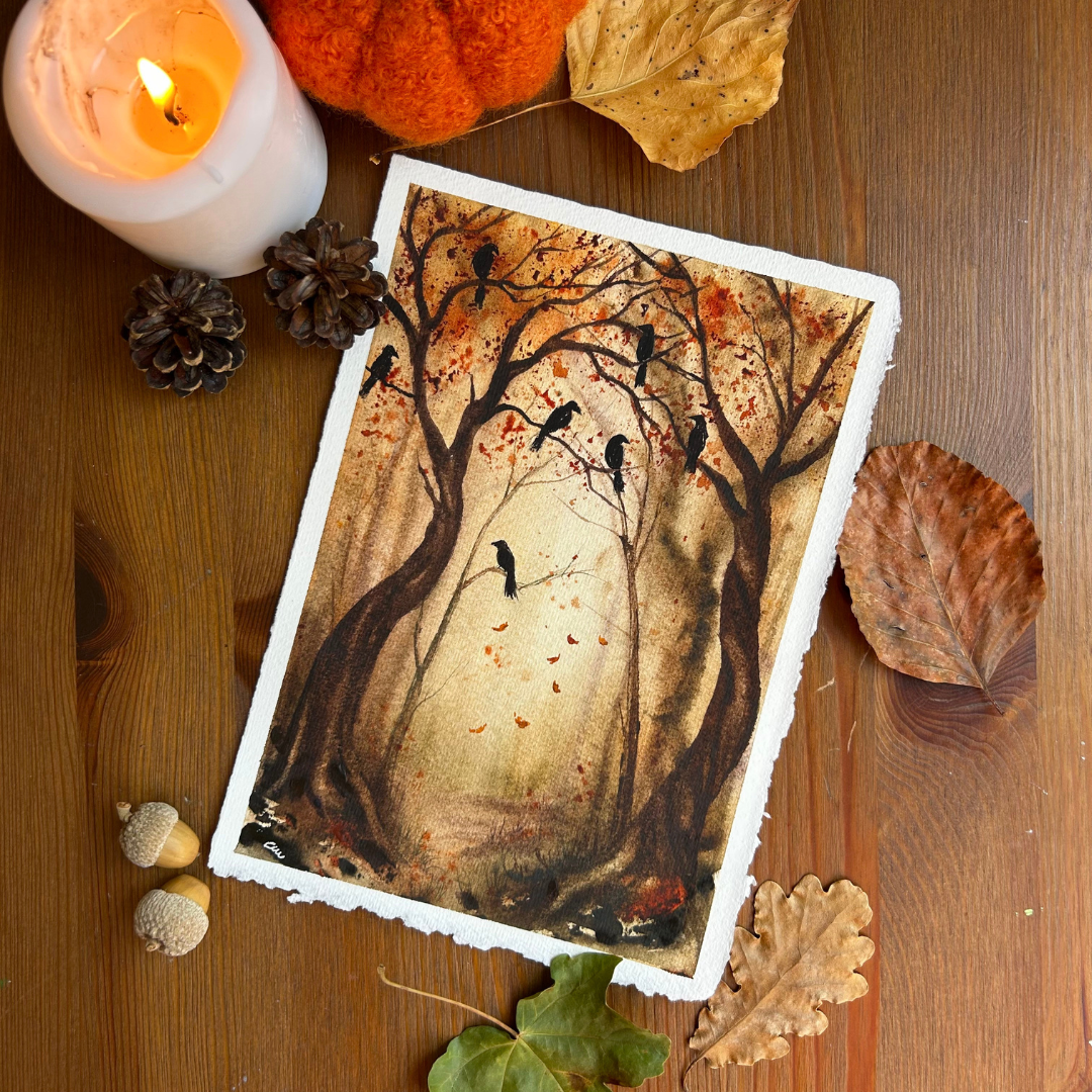 Corvi in Autunno immagine