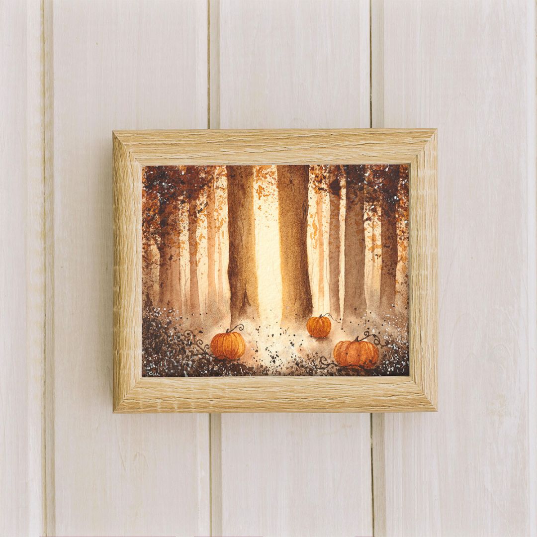 Zucche nel Bosco immagine